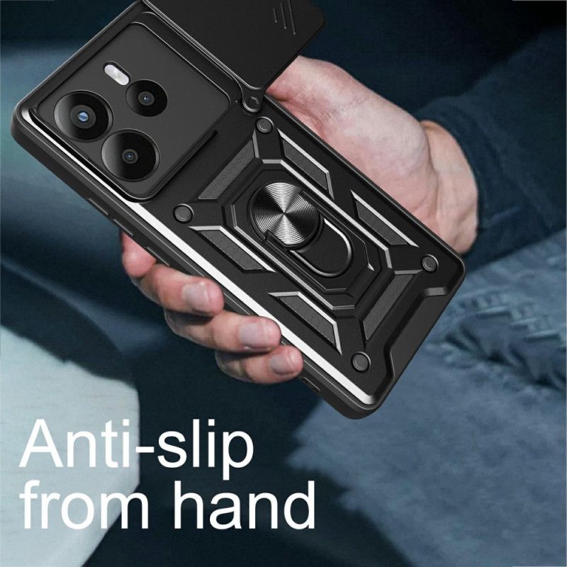 Futerały Xiaomi Redmi Note 14 5g Etui Na Telefon Przesuwana Osłona Kamery I Podstawka