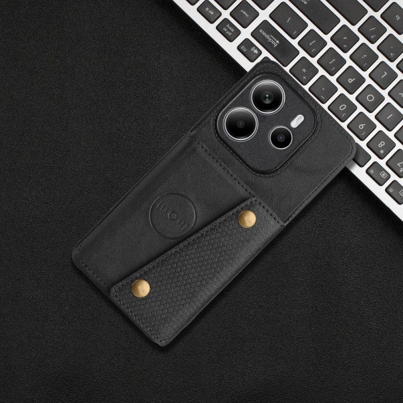 Futerały Xiaomi Redmi Note 14 5g Etui Na Telefon Uchwyt Na Karty I Stojak