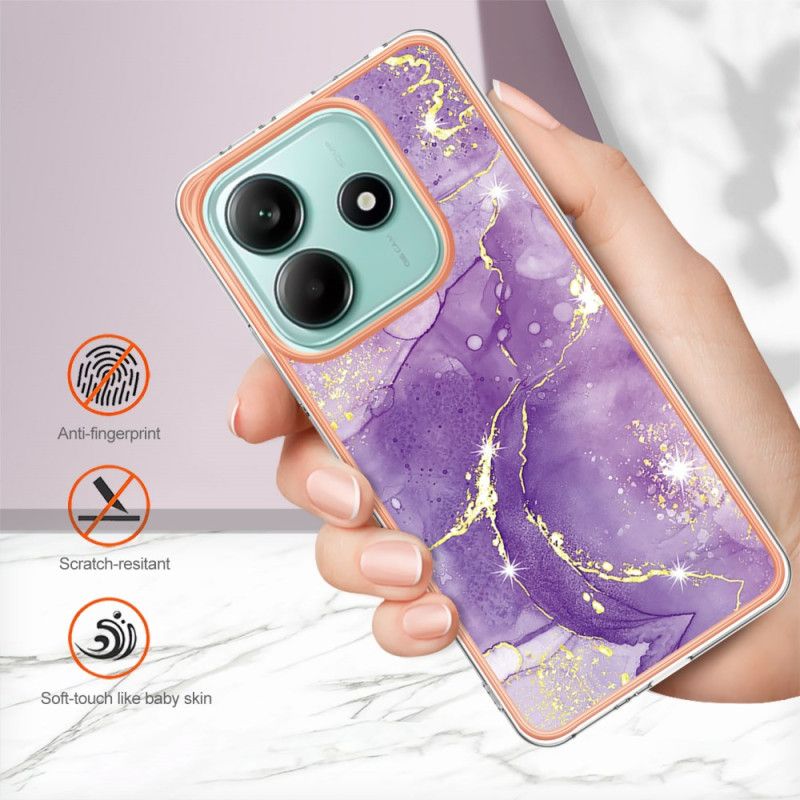 Futerały Xiaomi Redmi Note 14 5g Etui Na Telefon Wzór Marmuru