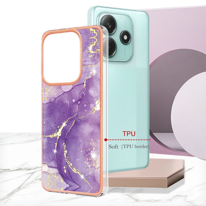 Futerały Xiaomi Redmi Note 14 5g Etui Na Telefon Wzór Marmuru