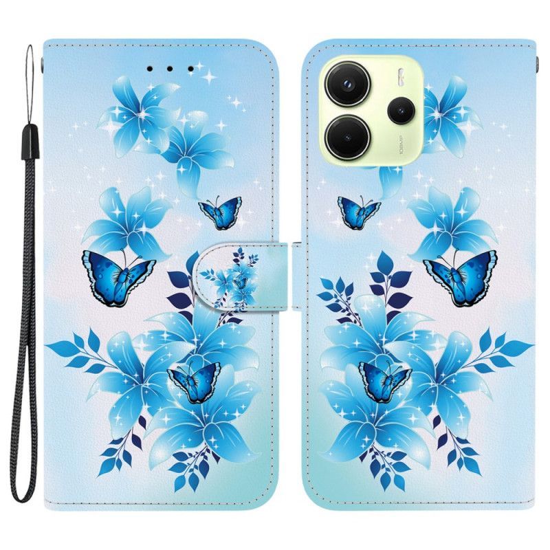 Obudowa Xiaomi Redmi Note 14 5g Etui Na Telefon Niebieski Krajobraz