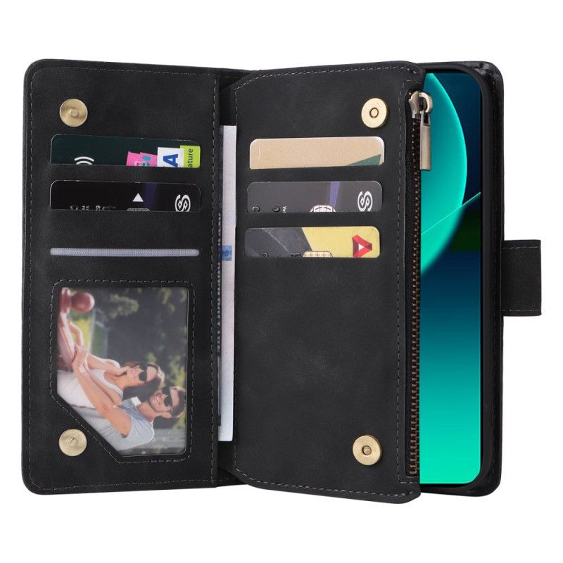 Pokrowce Xiaomi Redmi Note 14 5g Portfel W Całości Wykonany Z Imitacji Skóry