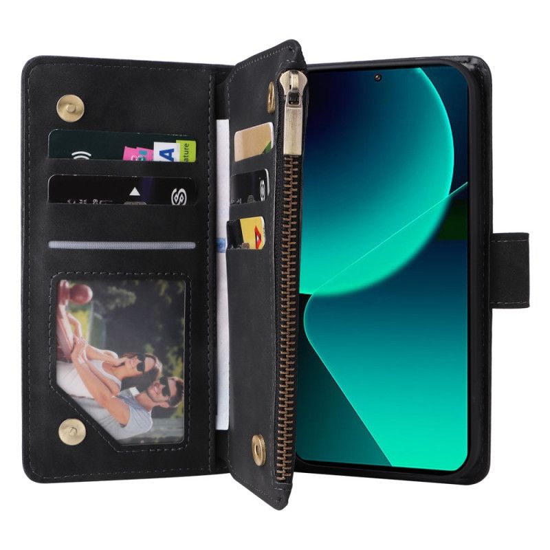 Pokrowce Xiaomi Redmi Note 14 5g Portfel W Całości Wykonany Z Imitacji Skóry