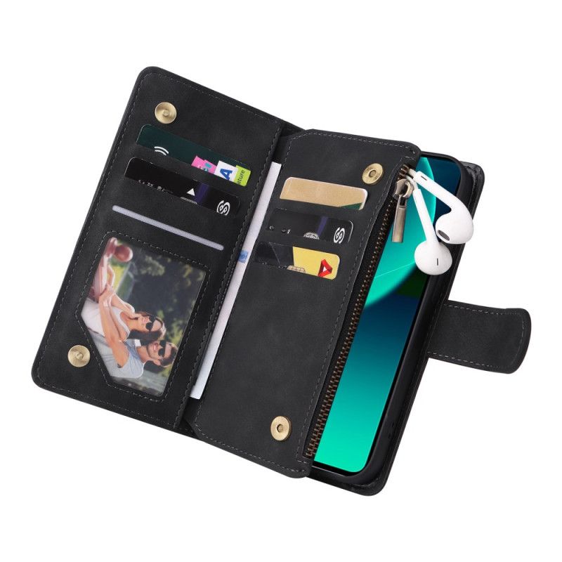 Pokrowce Xiaomi Redmi Note 14 5g Portfel W Całości Wykonany Z Imitacji Skóry