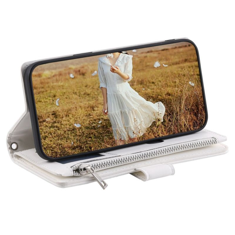 Skórzany Futerał Xiaomi Redmi Note 14 5g Etui Na Telefon Portfel Pikowany