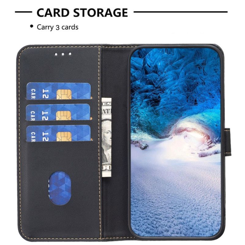 Etui Folio Do Oppo Reno 13f 4g / 5g / 13 Fs 5g Sztuczna Skóra Binfen Kolor