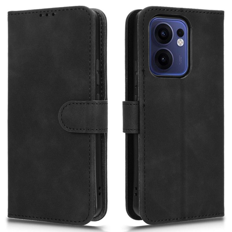 Etui Folio Oppo Reno 13f 4g / 5g / 13 Fs 5g Efekt Zamszu Etui Ochronne