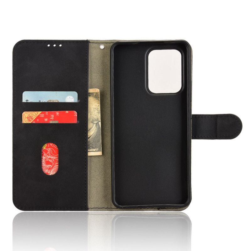 Etui Folio Oppo Reno 13f 4g / 5g / 13 Fs 5g Efekt Zamszu Etui Ochronne
