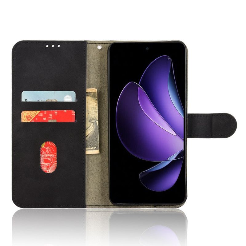 Etui Folio Oppo Reno 13f 4g / 5g / 13 Fs 5g Efekt Zamszu Etui Ochronne