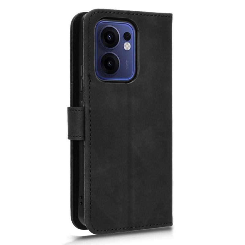 Etui Folio Oppo Reno 13f 4g / 5g / 13 Fs 5g Efekt Zamszu Etui Ochronne