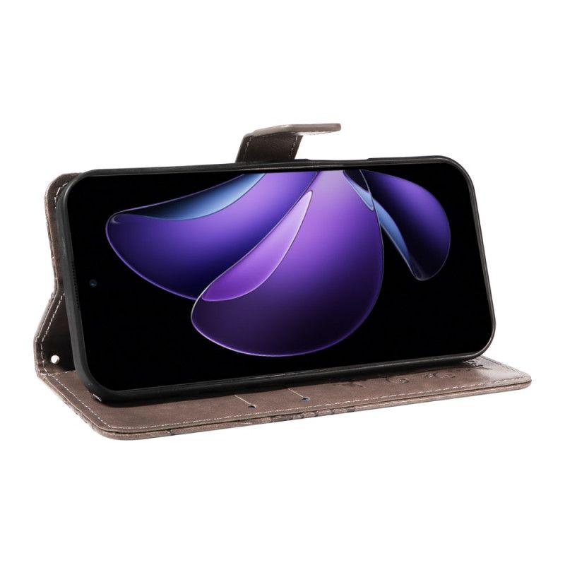 Etui Folio Oppo Reno 13f 4g / 5g / 13 Fs 5g Gigantyczne Motyle Etui Ochronne