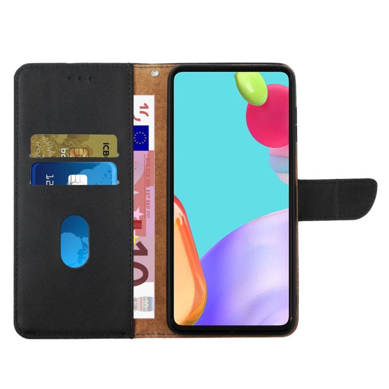Etui Folio Oppo Reno 13f 4g / 5g / 13 Fs 5g Skóra Nappa