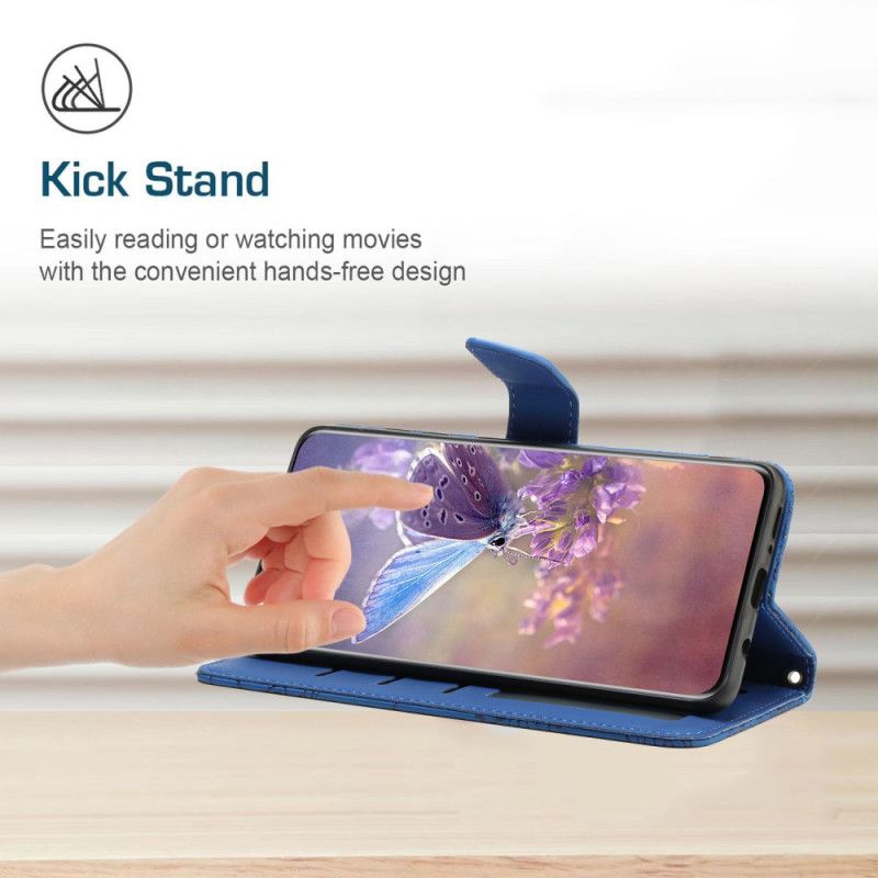 Etui Folio Oppo Reno 13f 4g / 5g / 13 Fs 5g Torba Na Ramię Z Nadrukiem Motyla