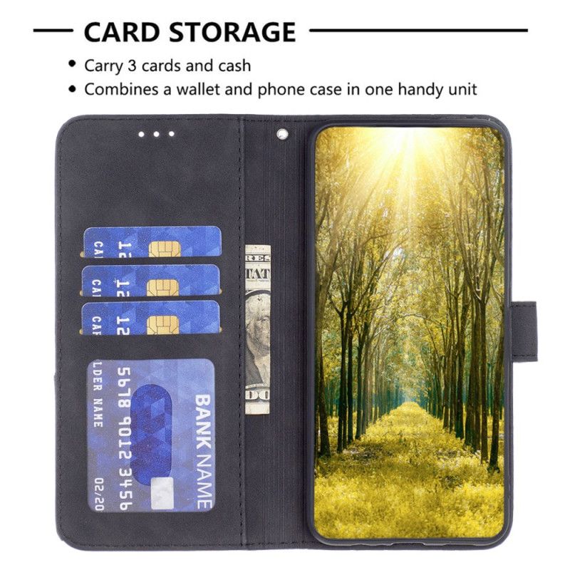 Etui Folio Oppo Reno 13f 4g / 5g / 13 Fs 5g Wzór Geometryczny Binfen Color Etui Ochronne