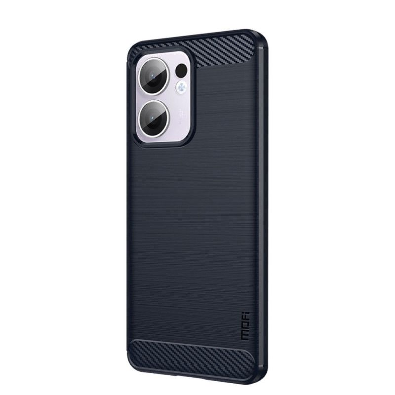 Etui Oppo Reno 13f 4g / 5g / 13 Fs 5g Szczotkowane Włókno Węglowe Etui Ochronne
