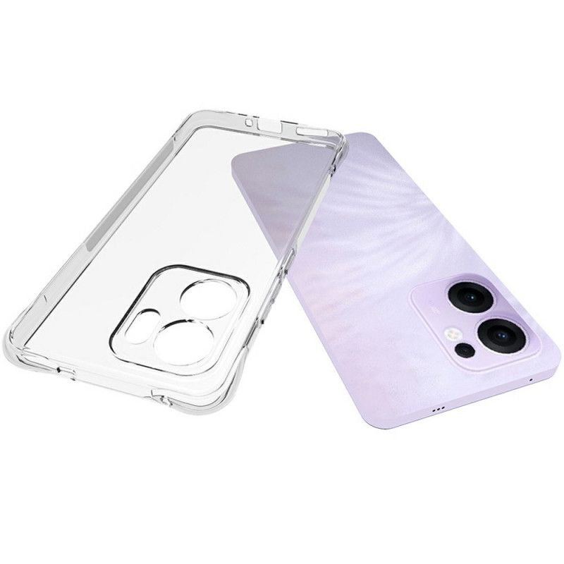 Etui Oppo Reno 13f 4g / 5g / 13 Fs 5g Wzmocniona Przezroczysta