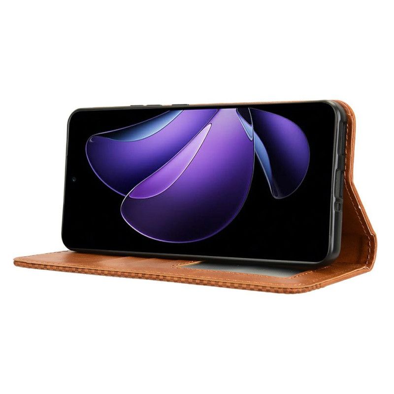 Flip Kotelot Do Oppo Reno 13f 4g / 5g / 13 Fs 5g Fryz W Stylu Vintage