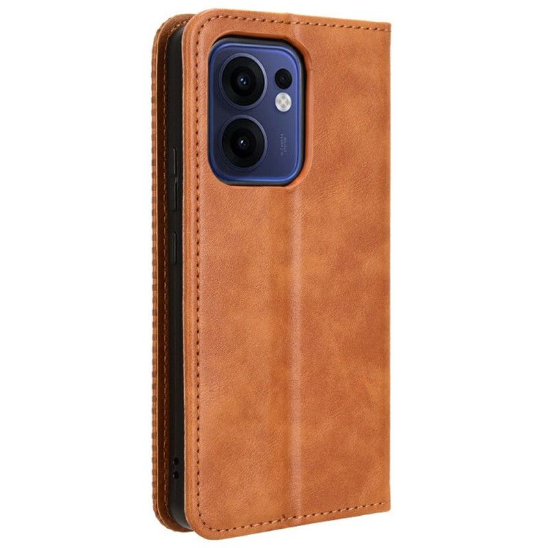 Flip Kotelot Do Oppo Reno 13f 4g / 5g / 13 Fs 5g Fryz W Stylu Vintage