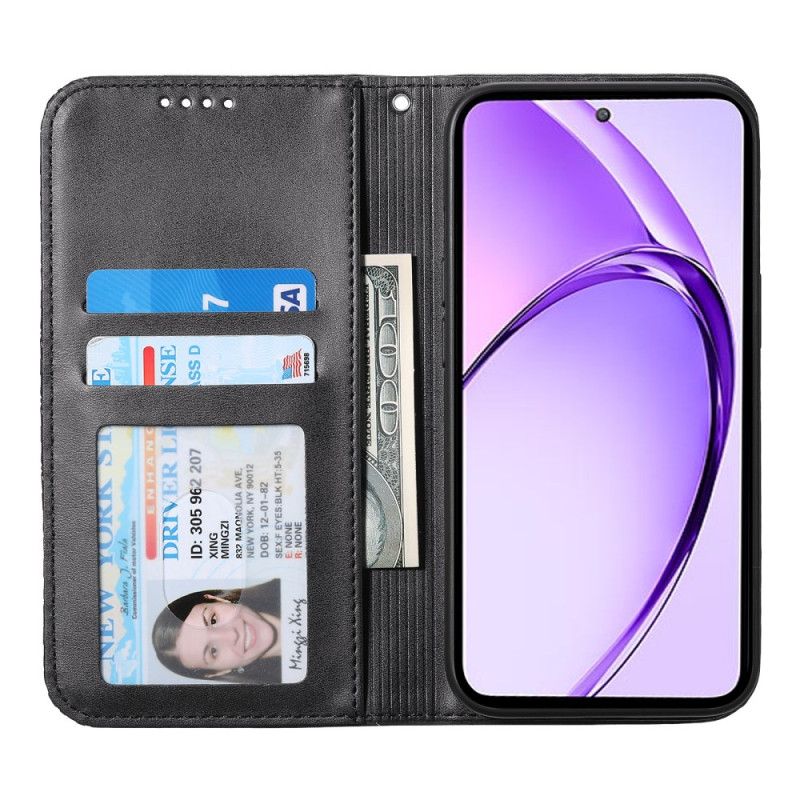 Flip Kotelot Oppo Reno 13f 4g / 5g / 13 Fs 5g Diamenty I Pasek Etui Ochronne