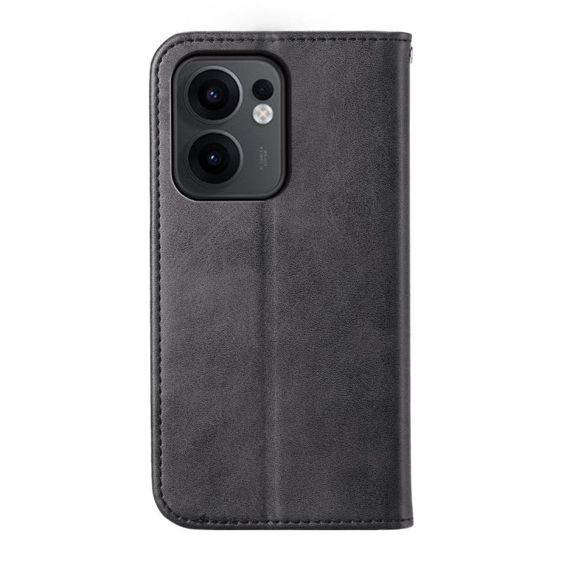 Flip Kotelot Oppo Reno 13f 4g / 5g / 13 Fs 5g Diamenty I Pasek Etui Ochronne