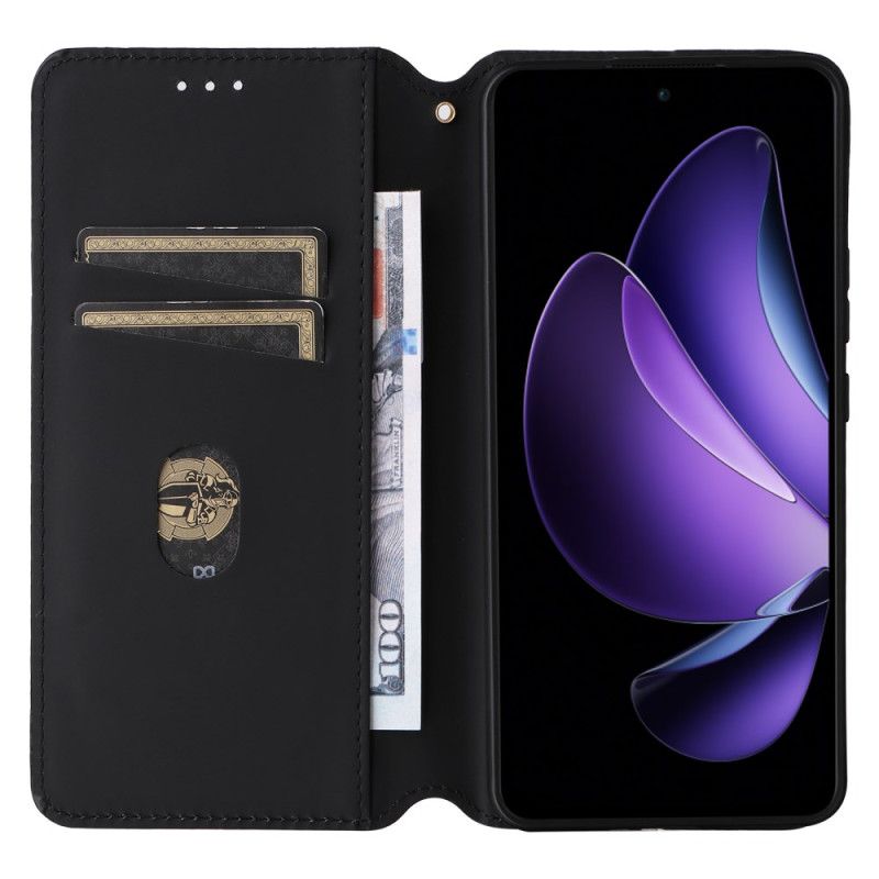 Flip Kotelot Oppo Reno 13f 4g / 5g / 13 Fs 5g Etui Na Telefon Diamenty 3d