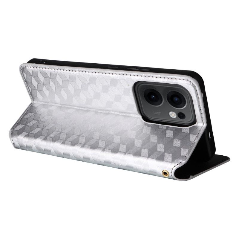 Flip Kotelot Oppo Reno 13f 4g / 5g / 13 Fs 5g Etui Na Telefon Diamenty 3d