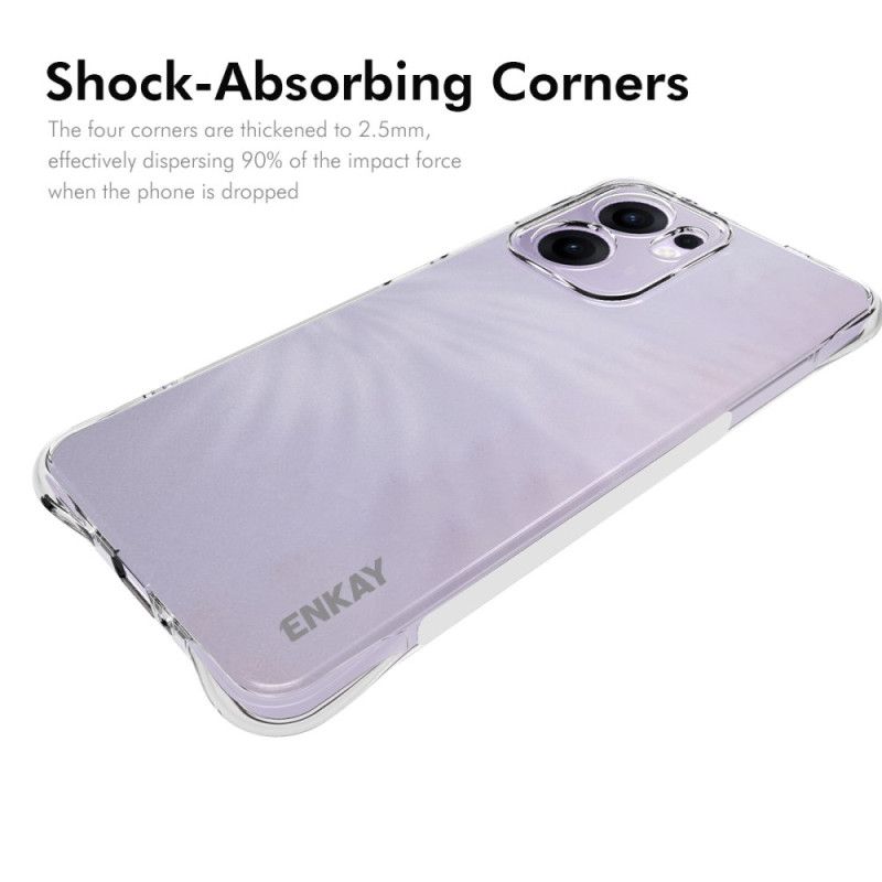 Futerały Oppo Reno 13f 4g / 5g / 13 Fs 5g Etui Na Telefon Przezroczysta Enkay