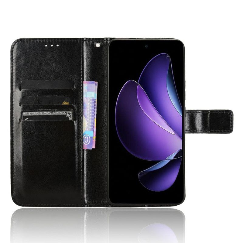 Pokrowce Oppo Reno 13f 4g / 5g / 13 Fs 5g Jaskrawa Skóra Ekologiczna