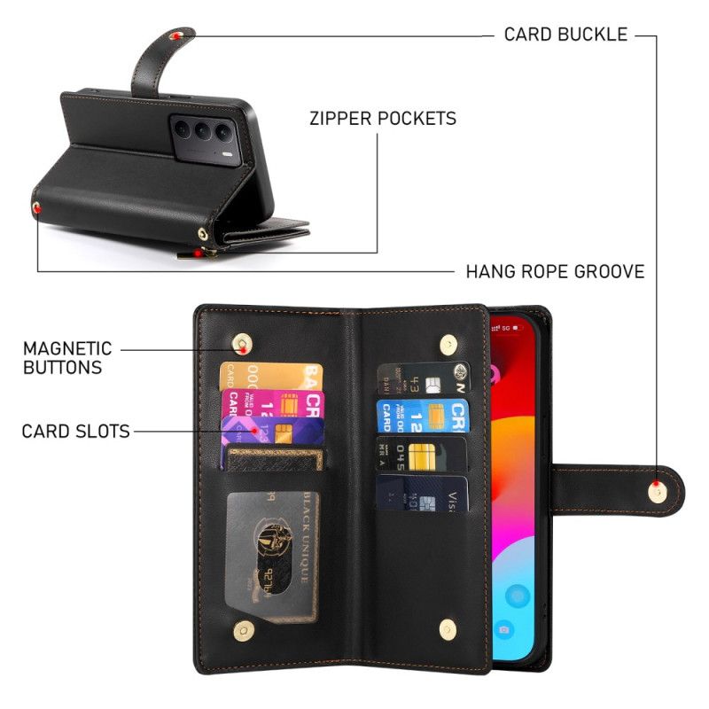 Pokrowce Oppo Reno 13f 4g / 5g / 13 Fs 5g Portfel I Paski