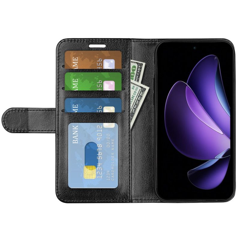 Skórzany Futerał Oppo Reno 13f 4g / 5g / 13 Fs 5g Etui Na Telefon Vintage