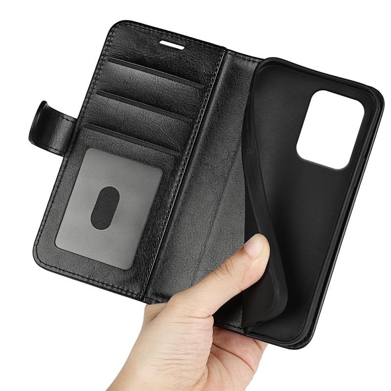 Skórzany Futerał Oppo Reno 13f 4g / 5g / 13 Fs 5g Etui Na Telefon Vintage