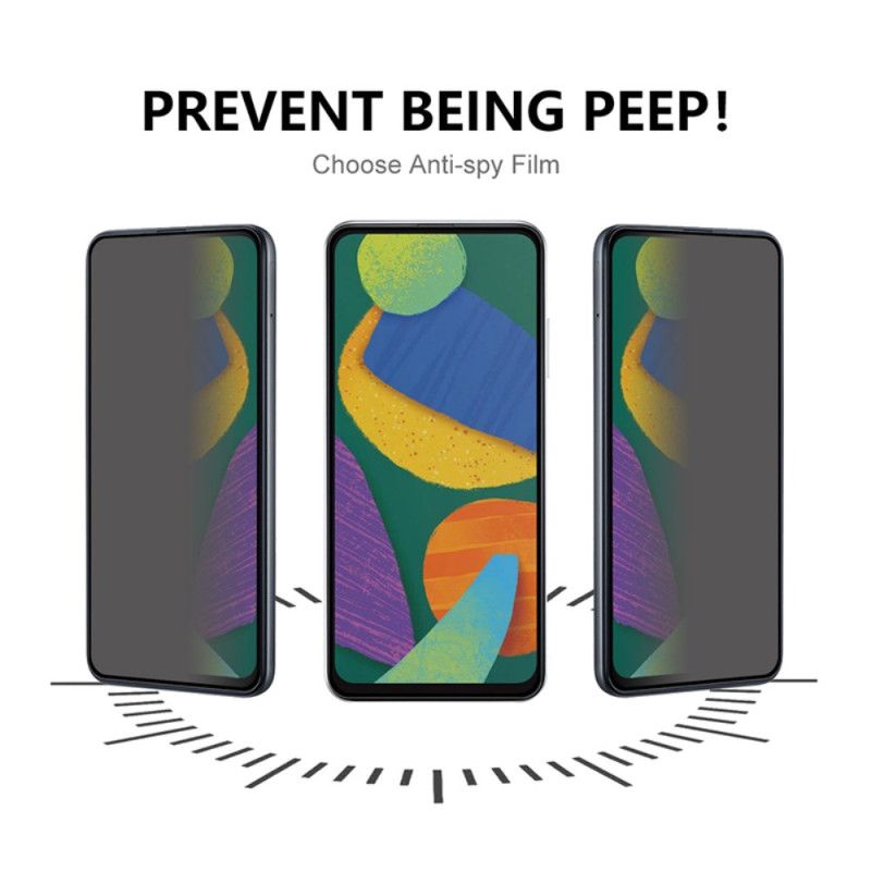 Szkło Hartowane Na Ekran Antyszpiegowskie Do Oppo Reno 13f 4g / 5g / Fs 5g