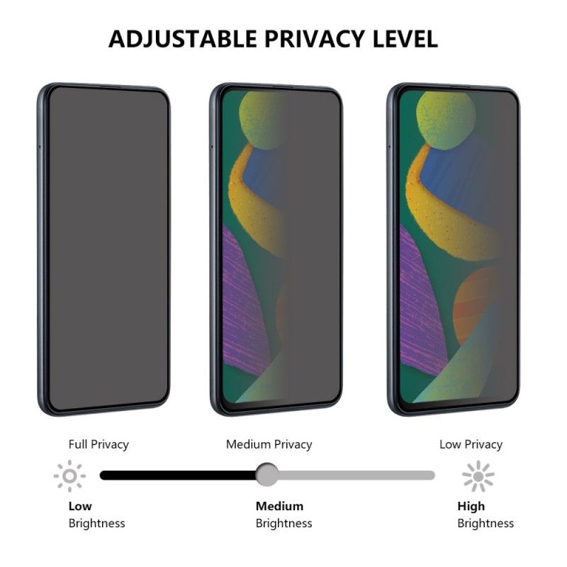 Szkło Hartowane Na Ekran Antyszpiegowskie Do Oppo Reno 13f 4g / 5g / Fs 5g