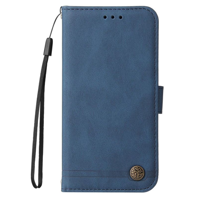 Etui Folio Vivo X200 Pro Nitowany Dekoracyjny Efekt Zamszu