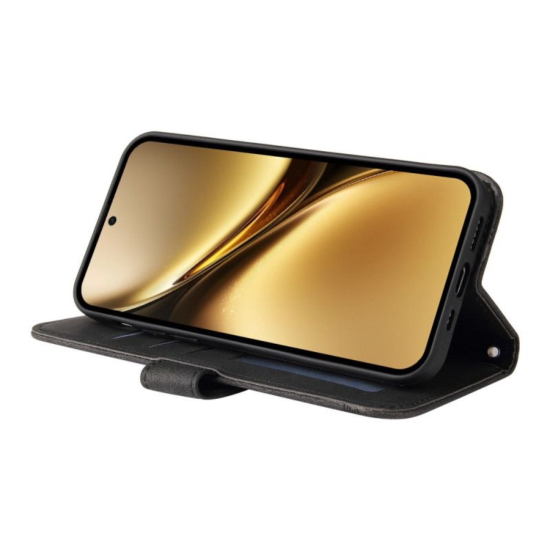 Etui Folio Vivo X200 Pro Nitowany Dekoracyjny Efekt Zamszu