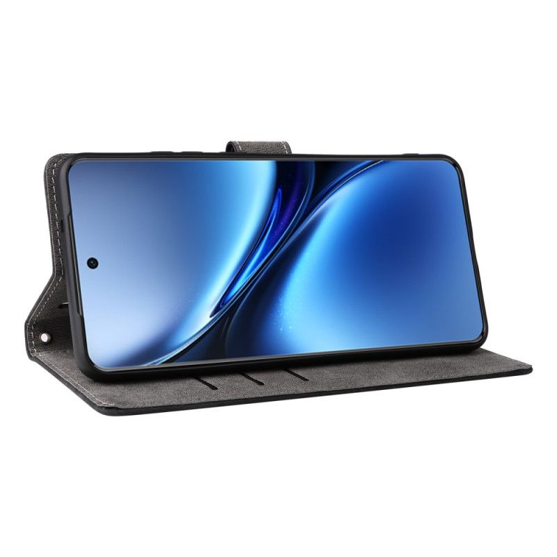 Etui Folio Vivo X200 Pro Pasek Z Efektem Zamszu