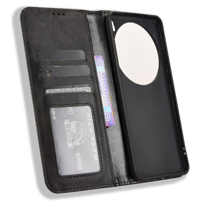 Flip Kotelot Do Vivo X200 Pro Obramowanie W Stylu Vintage