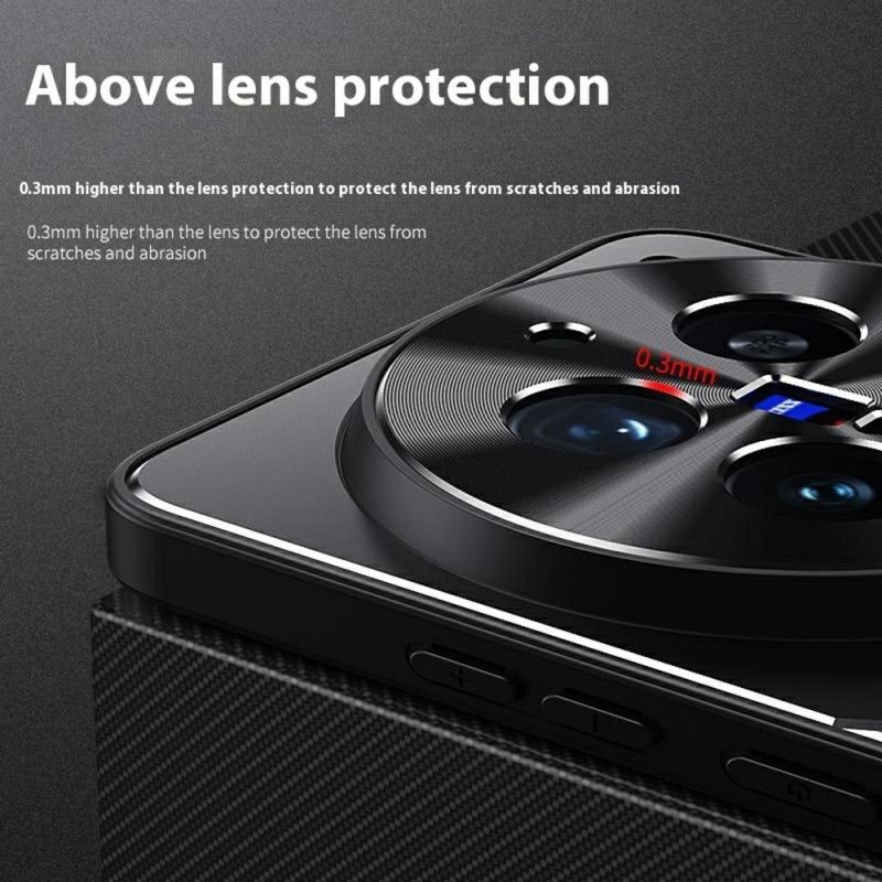 Futerały Vivo X200 Pro Etui Na Telefon Efekt Metalu