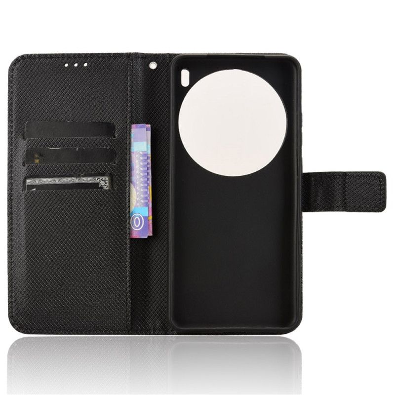 Skórzany Futerał Vivo X200 Pro Etui Na Telefon Tekstura Diamentowa