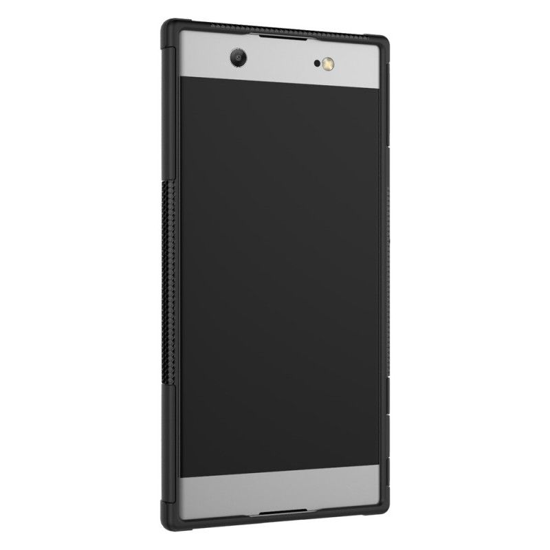 Futerały Sony Xperia XA1 Ultra Biały Czarny Etui na Telefon Ultra Odporny