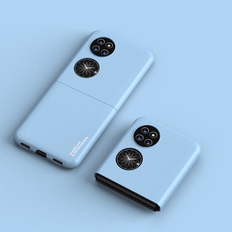Futerały Huawei P50 Pocket Etui Na Telefon Dotyk Skóry