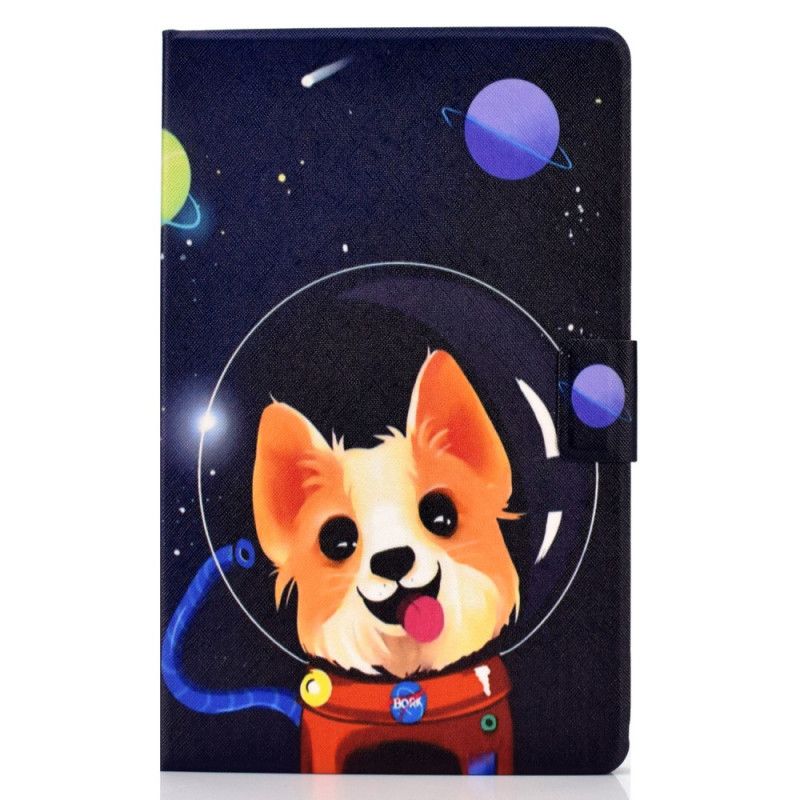 Etui Folio Samsung Galaxy Tab S6 Lite Pies Kosmiczny