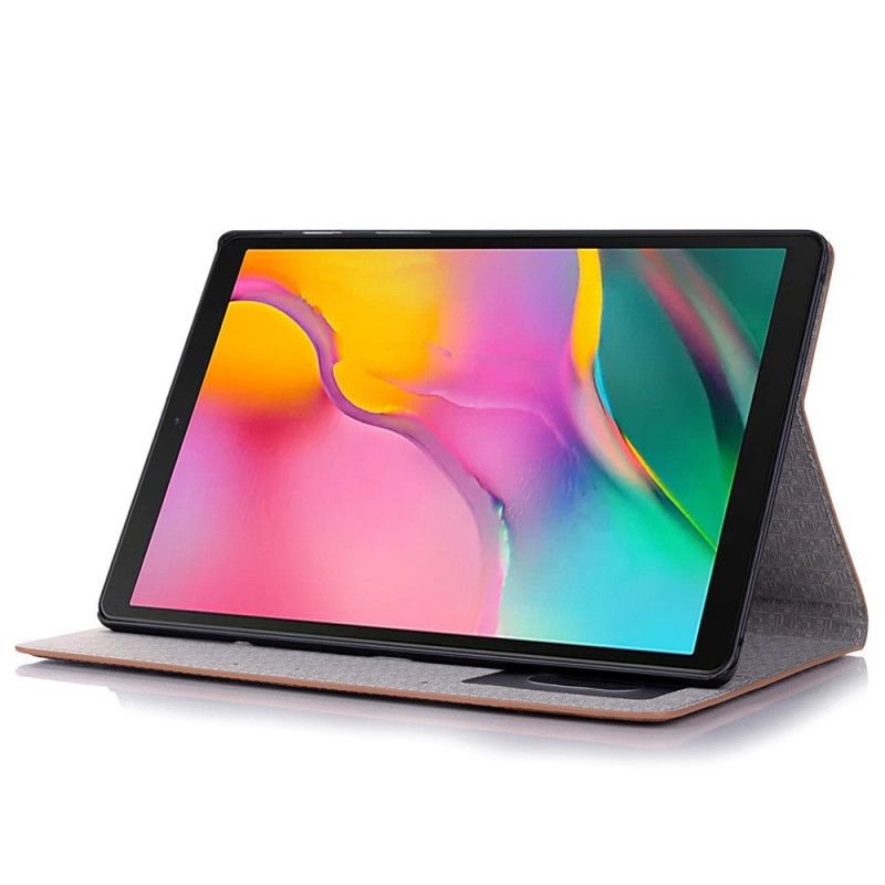Etui Samsung Galaxy Tab S6 Lite Granatowy Szary Teksturowany