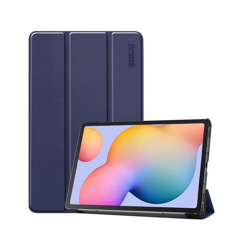 Inteligentna Obudowa Samsung Galaxy Tab S6 Lite Szary Czarny Enkay