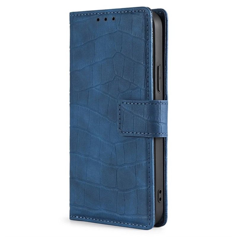 Skórzany Futerał Honor Magic 6 Pro Etui Na Telefon Tekstura Krokodyla