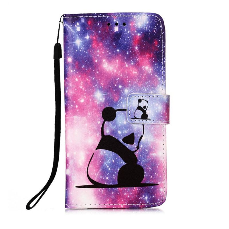 Etui Folio Samsung Galaxy S21 Ultra 5G Galaktyczna Panda