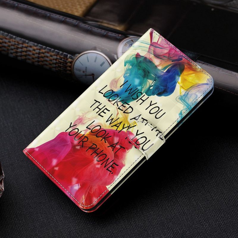 Etui Folio Samsung Galaxy S21 Ultra 5G Punkt Świetlny. Który Chcę Z Paskiem Etui Ochronne