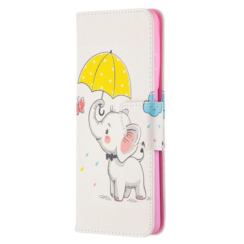 Etui Folio Samsung Galaxy S21 Ultra 5G Słoniątko Etui Ochronne