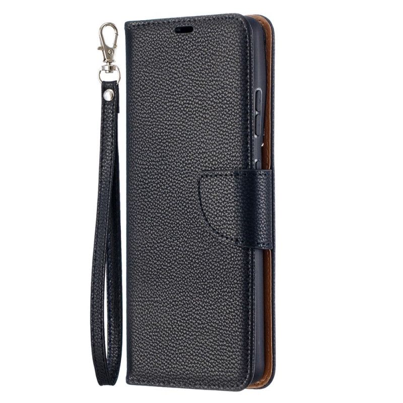 Etui Folio Samsung Galaxy S21 Ultra 5G Szary Czarny Liczi Ukośna Klapa Etui Ochronne