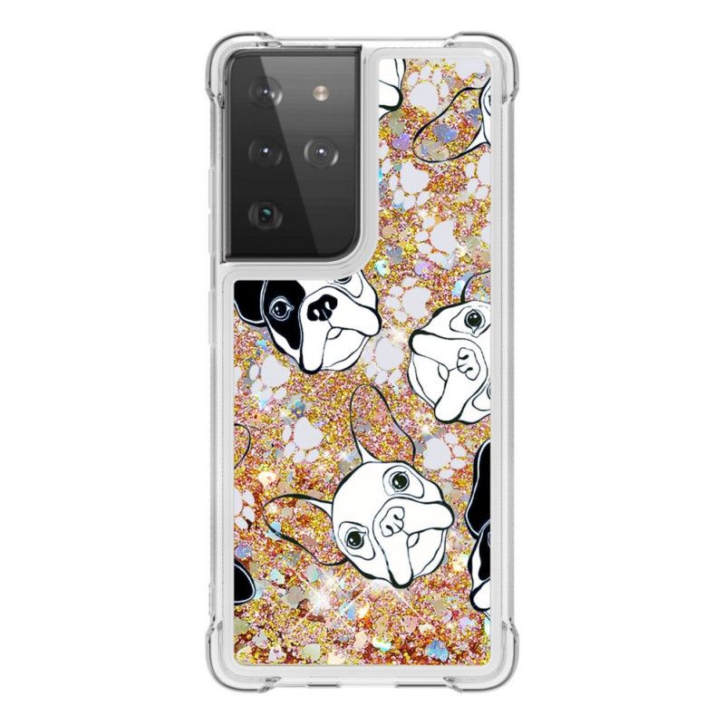 Etui Samsung Galaxy S21 Ultra 5G Brokat Pana Psa